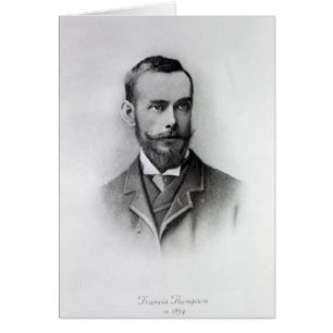 Francis Thompson, grabado por Emery Walker, 1894