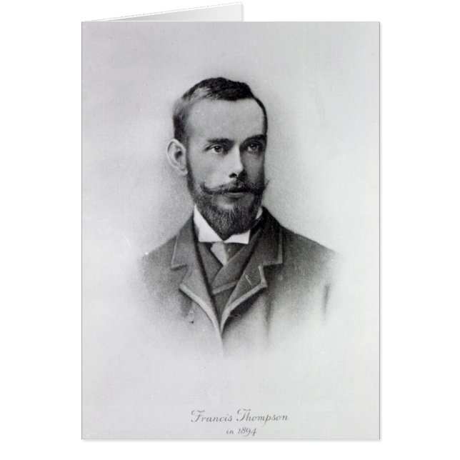 Francis Thompson, grabado por Emery Walker, 1894 (Frente)