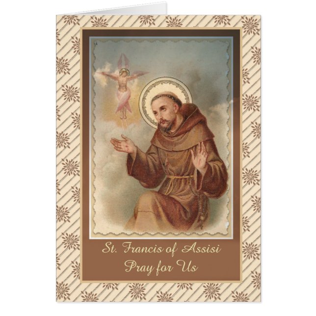 Francisco de Asís patrono de los animales (Frente)