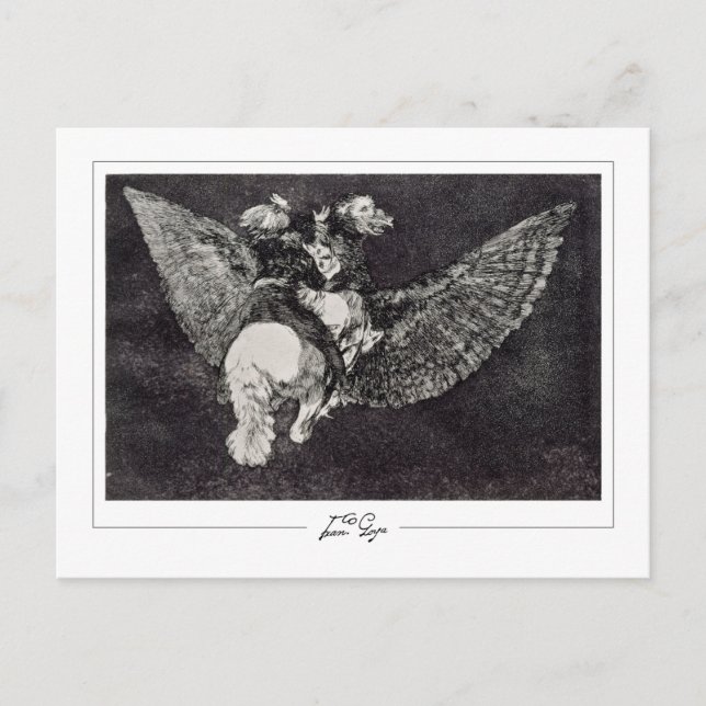 Francisco Goya #399 - Tarjeta postal de arte fino (Anverso)