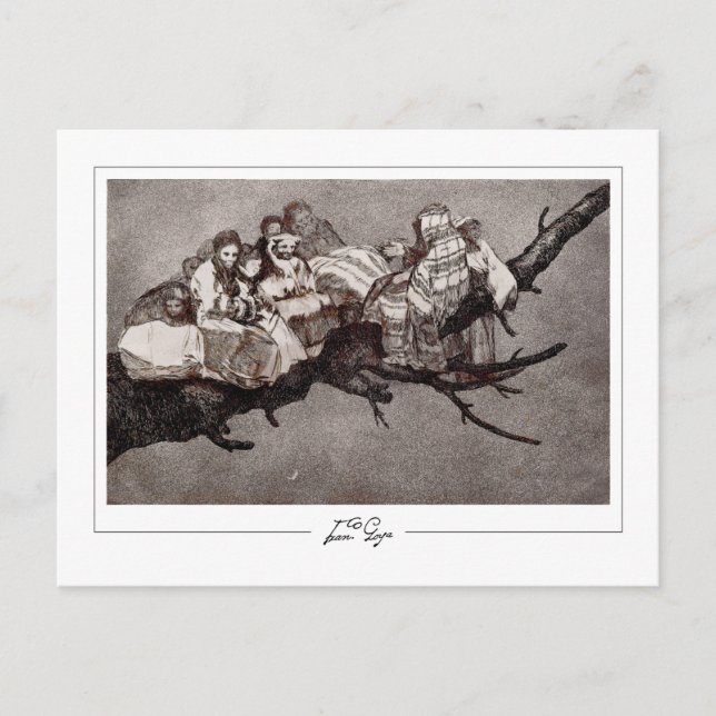 Francisco Goya #460 - postal Bella Artes (Anverso)