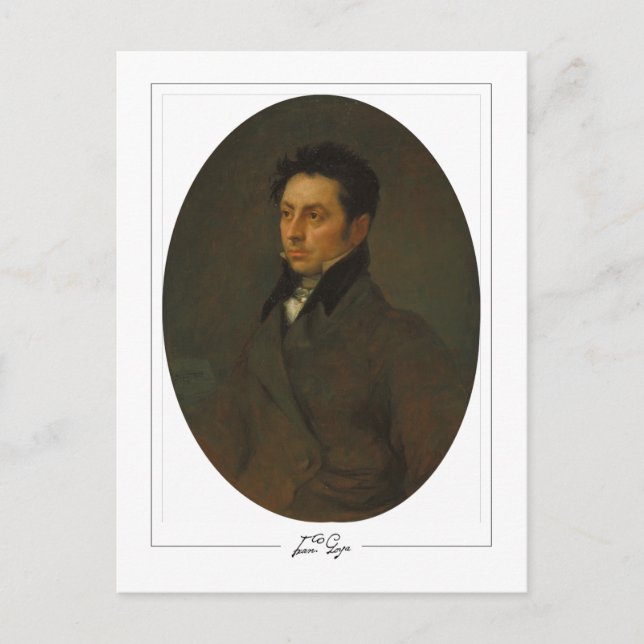 Francisco Goya #500 - postal Bella Artes (Anverso)