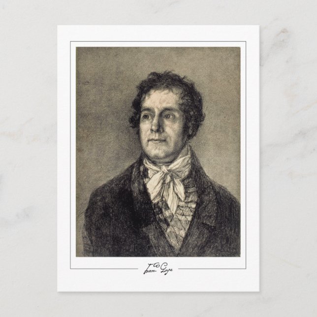 Francisco Goya #501 - postal Bella Artes (Anverso)