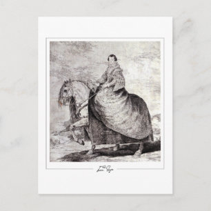 Francisco Goya #505 - postal Bella Artes