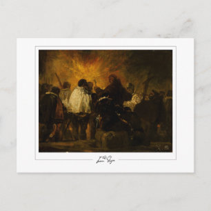 Francisco Goya #506 - postal Bella Artes
