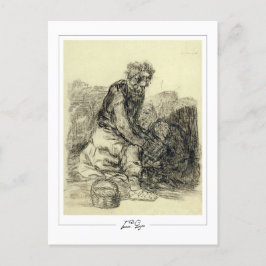 Francisco Goya #508 - postal Bella Artes