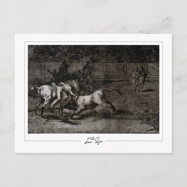 Francisco Goya #510 - postal Bella Artes (Anverso)