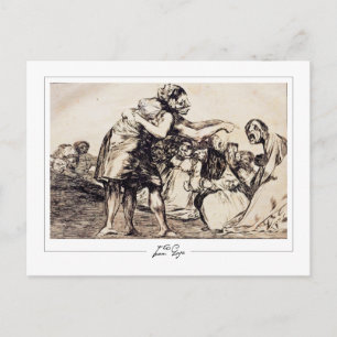 Francisco Goya #517 - Tarjeta postal de arte fino