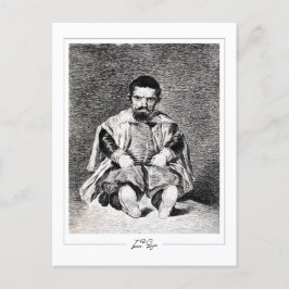 Francisco Goya #520 - postal Bella Artes