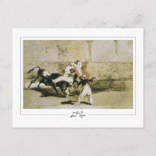 Francisco Goya #521 - Tarjeta postal de arte fino