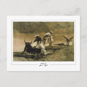 Francisco Goya #527 - postal Bella Artes