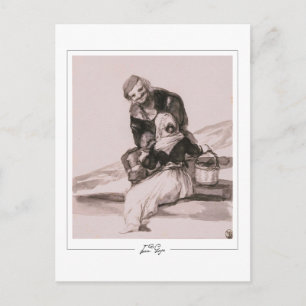 Francisco Goya #528 - postal Bella Artes