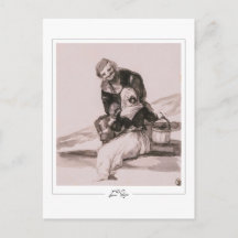 Francisco Goya #528 - Tarjeta postal de arte fino