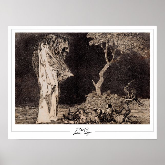 Francisco Goya Zedign cartel de arte #507 (Frente)