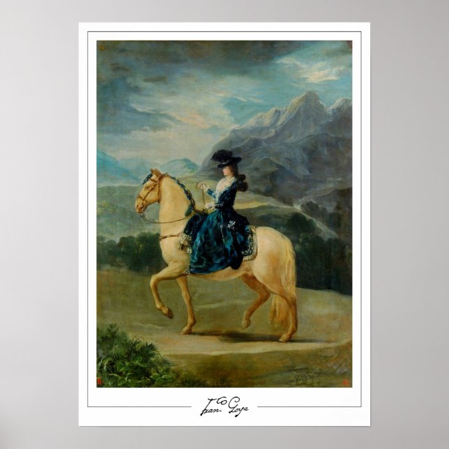 Francisco Goya Zedign Poster de Arte #165 (Frente)