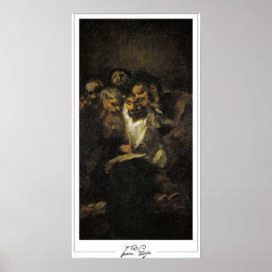 Francisco Goya Zedign Poster de Arte #179