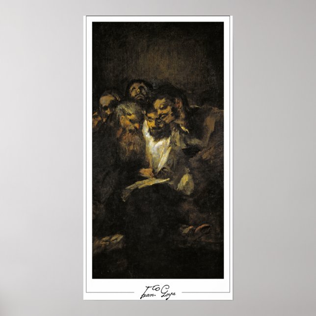 Francisco Goya Zedign Poster de Arte #179 (Frente)