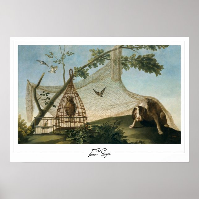 Francisco Goya Zedign Poster de Arte #1999 (Frente)