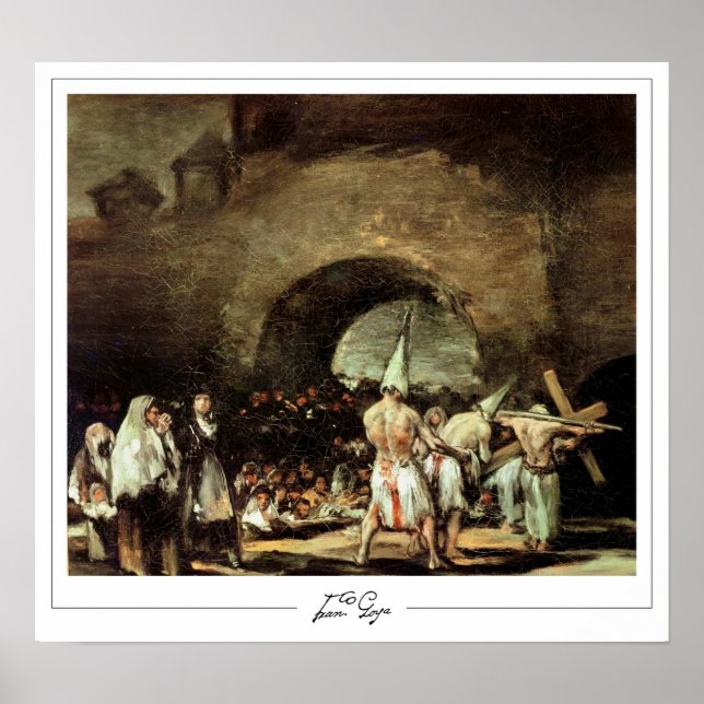 Francisco Goya Zedign Poster de Arte #233 (Frente)