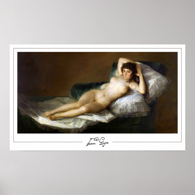 Francisco Goya Zedign Poster de Arte #251 (Frente)