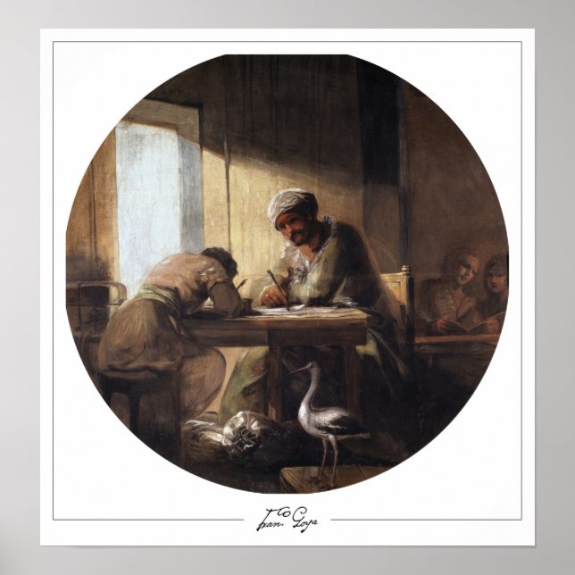 Francisco Goya Zedign Poster de Arte #258 (Frente)