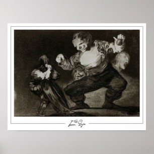 Francisco Goya Zedign Poster de Arte #292