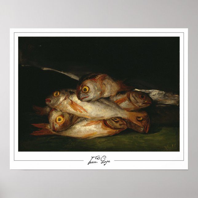 Francisco Goya Zedign Poster de Arte #306 (Frente)