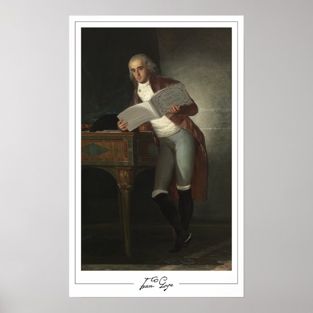 Francisco Goya Zedign Poster de Arte #415 (Frente)