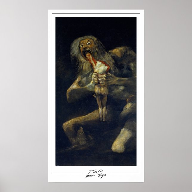 Francisco Goya Zedign Poster de Arte #457 (Frente)