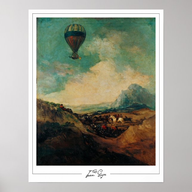 Francisco Goya Zedign Poster de Arte #488 (Frente)