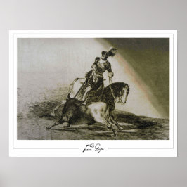 Francisco Goya Zedign Poster de Arte #499