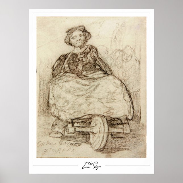 Francisco Goya Zedign Poster de Arte #502 (Frente)