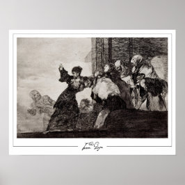 Francisco Goya Zedign Poster de Arte #504