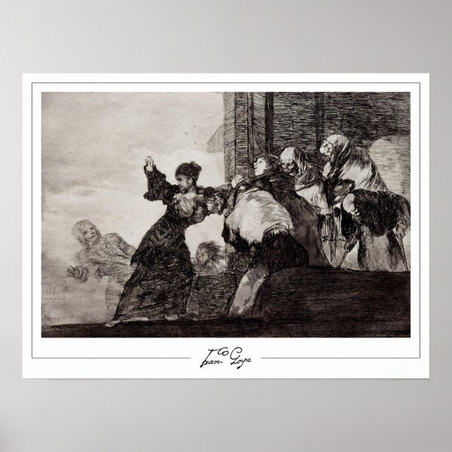 Francisco Goya Zedign Poster de Arte #504 (Frente)
