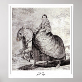 Francisco Goya Zedign Poster de Arte #505