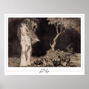 Francisco Goya Zedign Poster de Arte #507