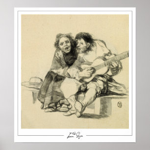 Francisco Goya Zedign Poster de arte #516