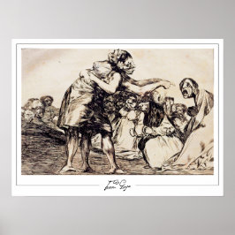 Francisco Goya Zedign Poster de arte #517