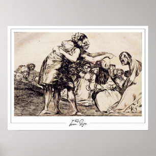 Francisco Goya Zedign Poster de arte #517