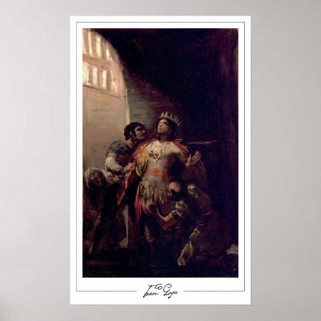 Francisco Goya Zedign Poster de Arte #524 (Frente)