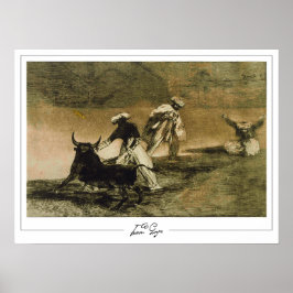 Francisco Goya Zedign Poster de arte #527