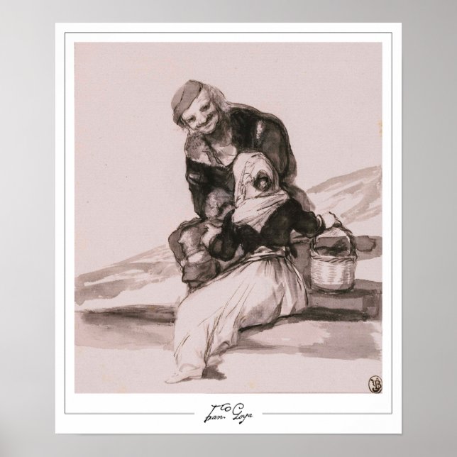 Francisco Goya Zedign Poster de Arte #528 (Frente)