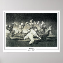 Francisco Goya Zedign Poster de arte #529