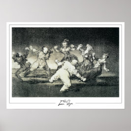Francisco Goya Zedign Poster de arte #529