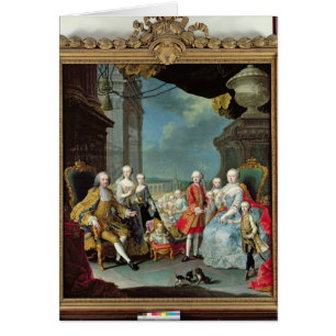 Francisco Stephan I con su esposa Marie-Teresa