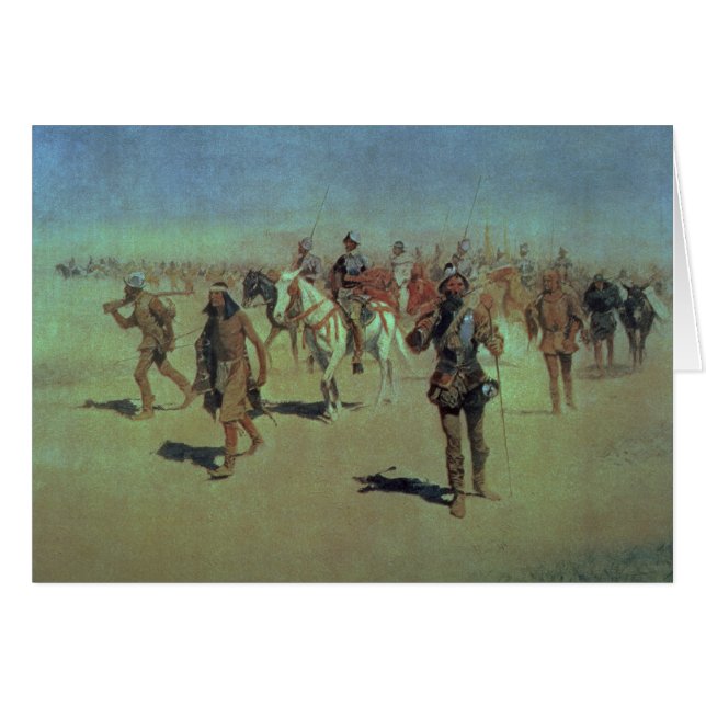 Francisco Vasquez de Coronado que hace su manera (Anverso (Horizontal))