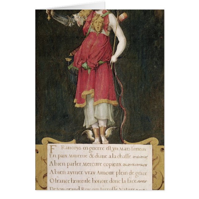 Francois I como deidad compuesta (Frente)