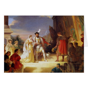 Francois I con Leonardo da Vinci