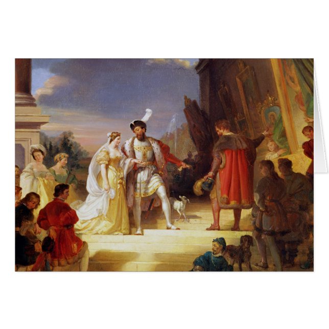 Francois I con Leonardo da Vinci (Anverso (Horizontal))