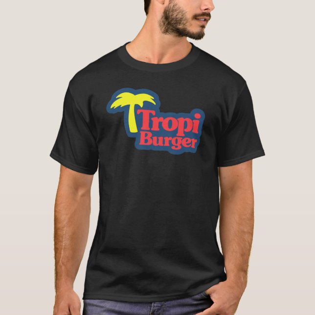 Franela de Tropi Burger - camiseta de la (Anverso)